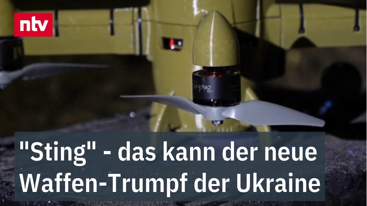 "Sting" - das kann der neue Waffen-Trumpf der Ukraine: Gegen russische Kamikazedrohnen