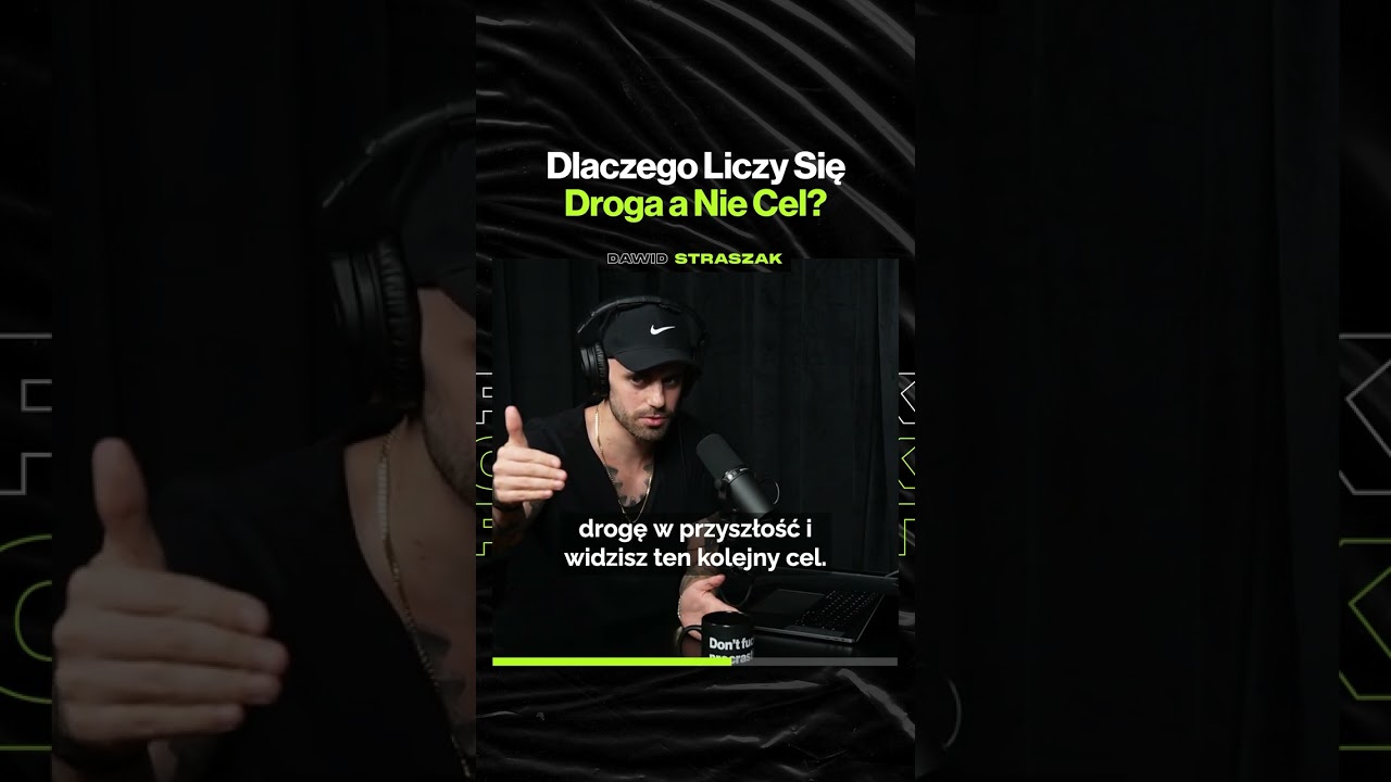 Dlaczego Liczy Się Droga, a Nie Cel? – ft. Dawid Straszak (premiera w czwartek o 19:00)