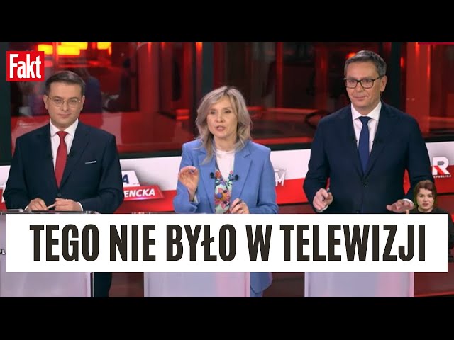 Byliśmy na debacie prezydenckiej. Tego kamery nie pokazały! | FAKT