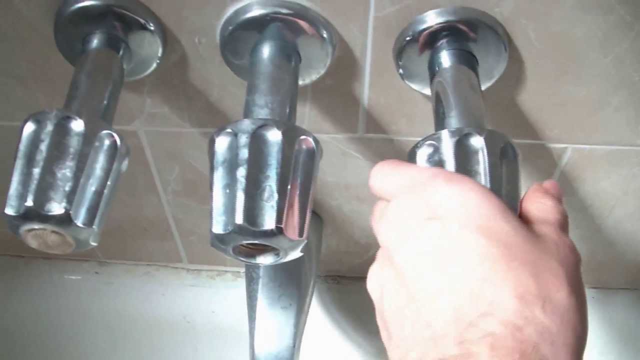 How To Fix A Leaking Bathtub Faucet Quick And Easy YouTube