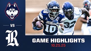 UConn vs Rice Football Highlights | Oct 25 25