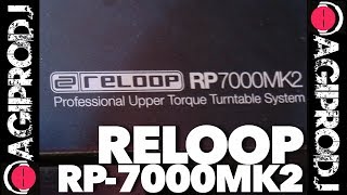 Reloop RP-7000MK2-SLV Direct Drive Turntable - Silver in action - learn more
