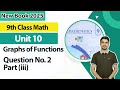 9th Class Math Unit 10  Exercise 10.1  Question 2 Part (iii)  9th Math Book 2025