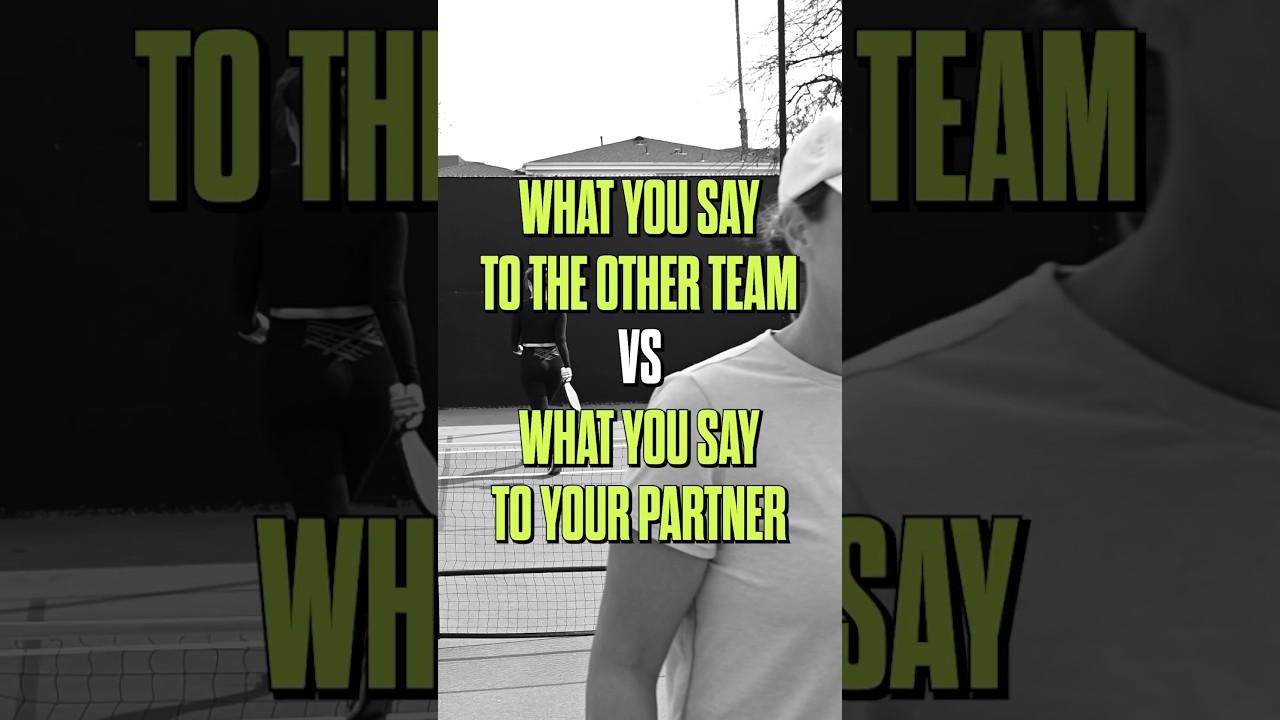 No hard feelings, right?!😂 #pickleball #shorts