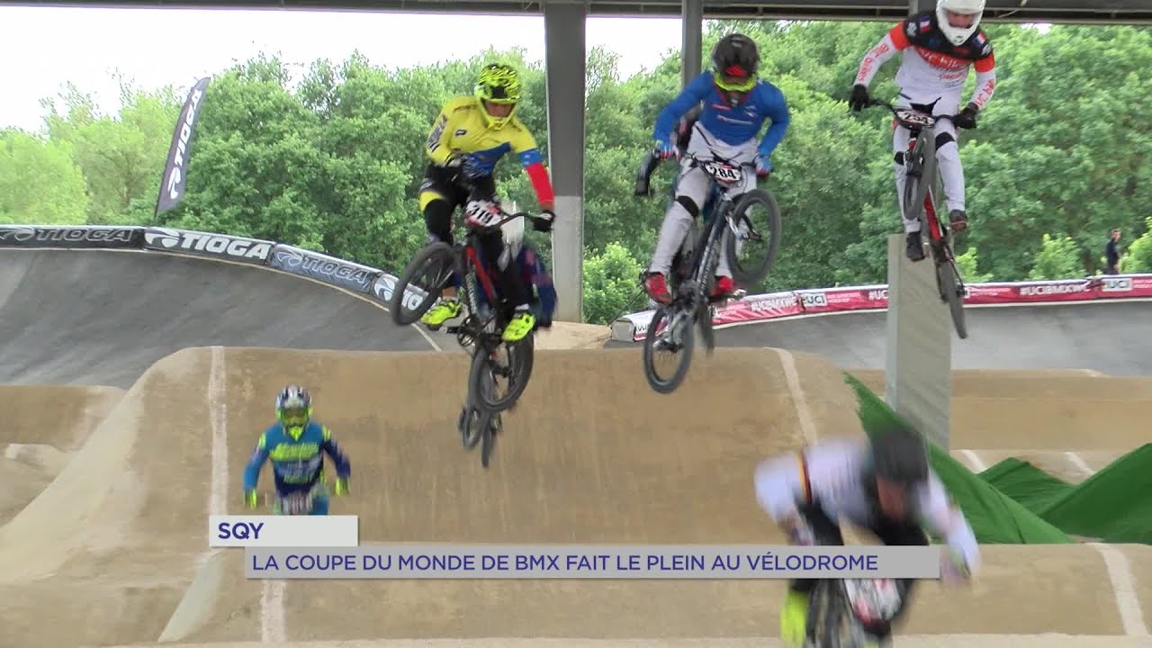 Yvelines | Sqy : la coupe du monde de BMX fait le plein au Vélodrome