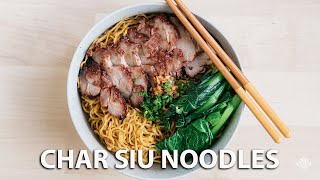 Cách Làm Mì Xá Xíu | Công Thức Đơn Giản | Món Hoa | Culinary Frank