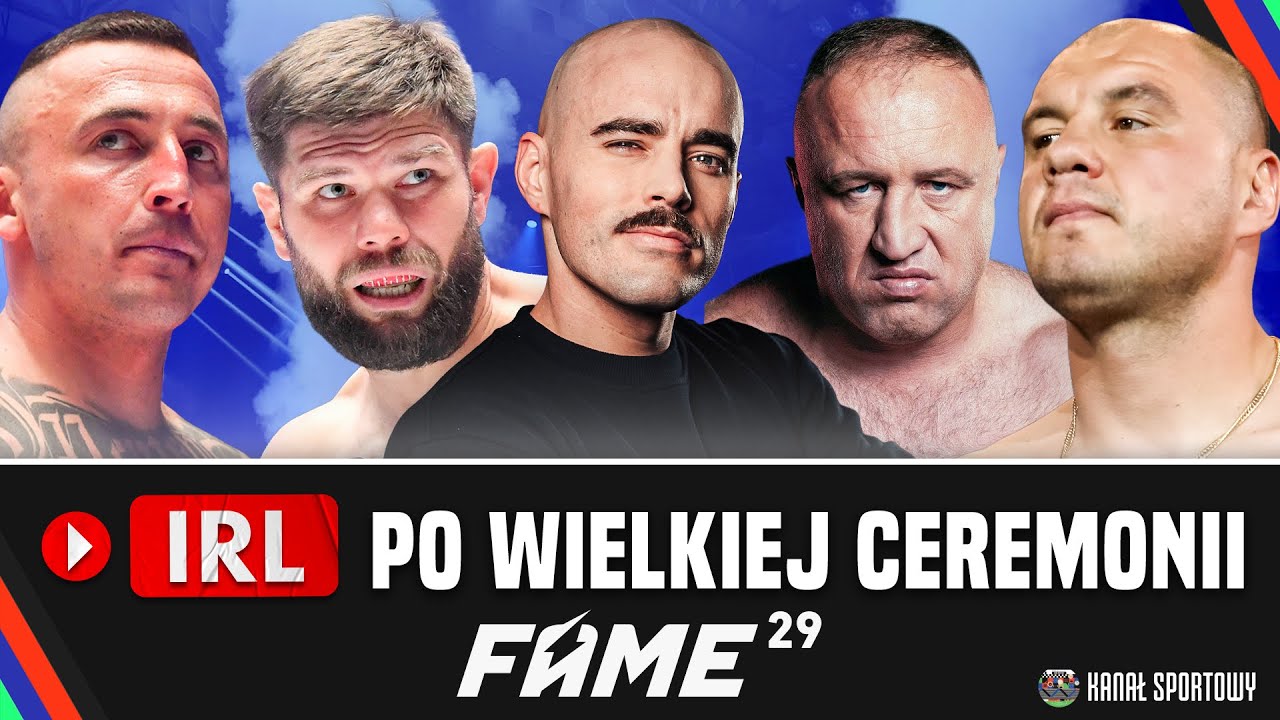 Fame 29: irl po wielkiej ceremonii. maciej turski i goście zapraszają!