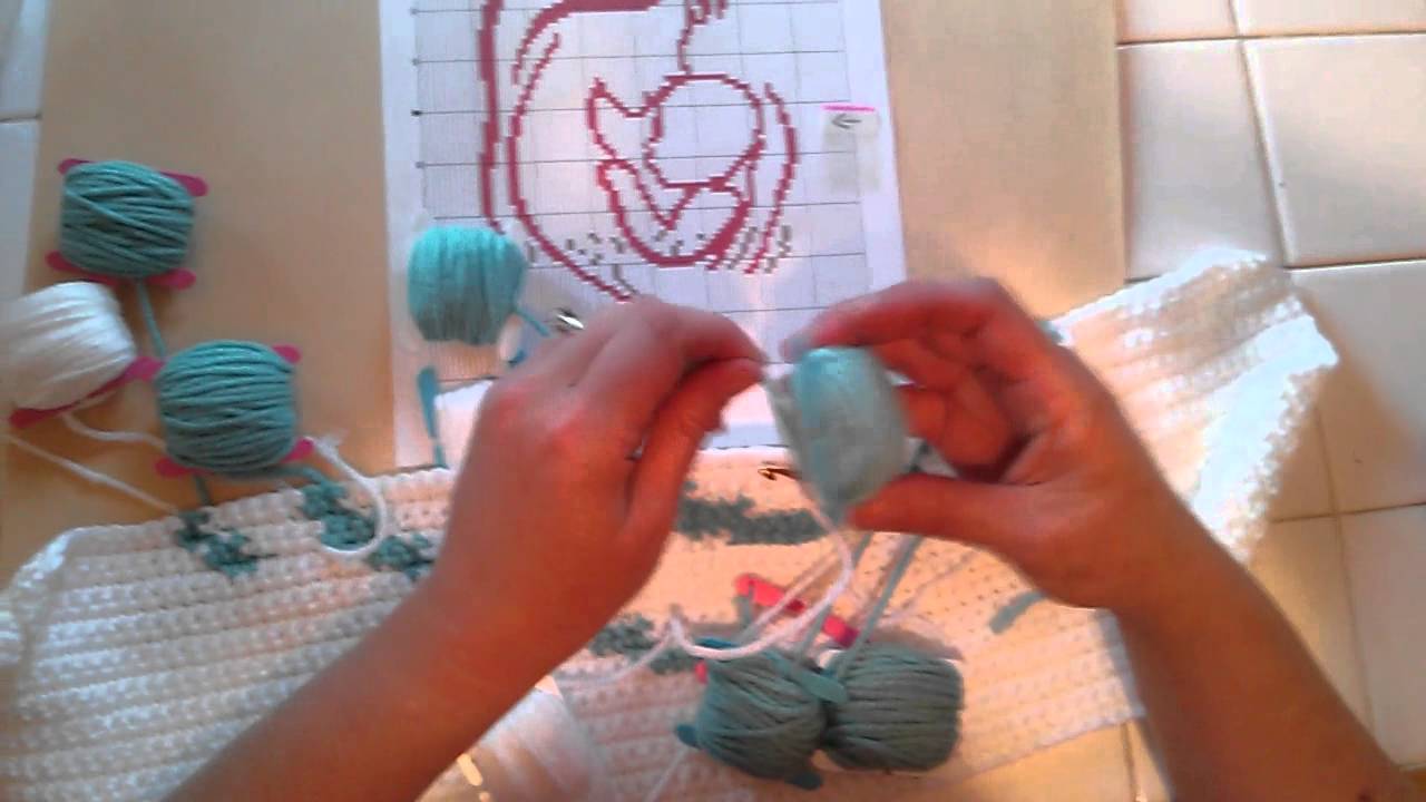 single-crochet-intarsia-graphghan-work-youtube