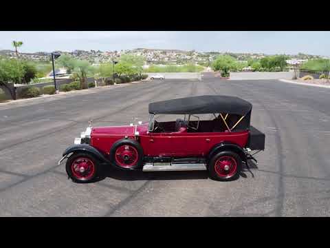 video 1925 Rolls-Royce Silver Ghost Springfield Oxford Tourer