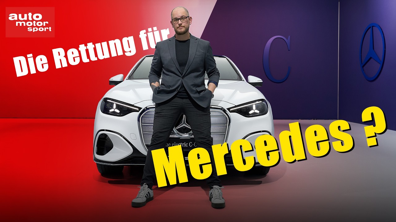 Die erste Mercedes Elektro-C-Klasse | AMG-Performance mit Diesel-Reichweite | Review in 20 Minuten