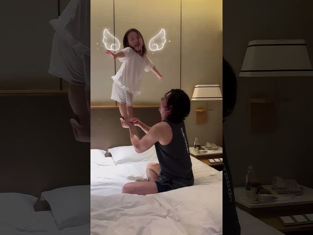 #小宇宙 鸟儿起飞啦！ #xiaoyuzhou #爸爸当家慢享季 #daddyathomeslowliving #chinesebaby