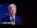 LIVE: Biden remarks on economic policies and boosting Black businesses | NBC News
