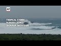Tropical Storm Mawar brings heavy rains to Okinawa  - 01:06 min - News - Video