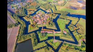 Drone View! The Netherlands - Vesting Bourtange & Zaanse Schans