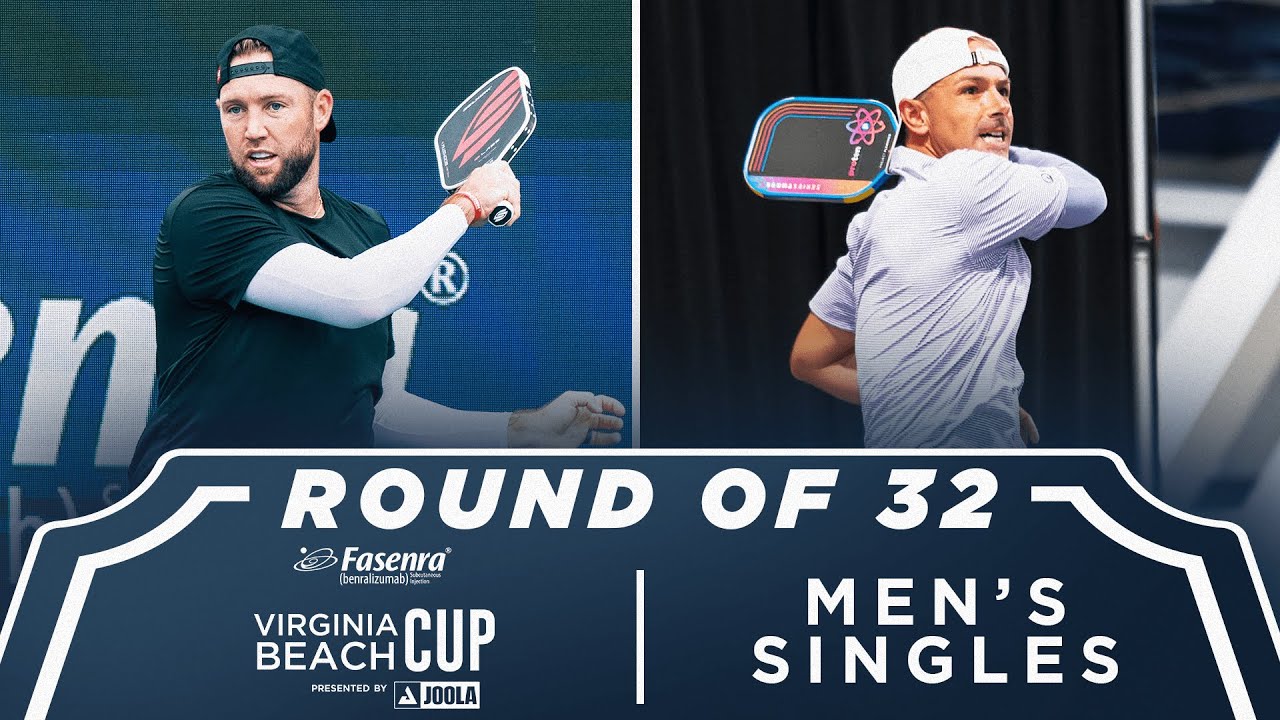 Jack Sock v Alexander Crum at the Fasenra Virginia Beach Cup presented by Joola
