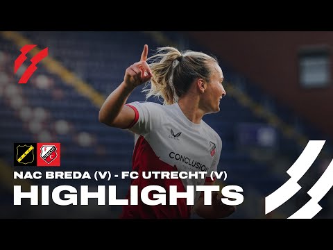 NAC Breda Vrouwen - FC Utrecht Vrouwen | HIGHLIGHTS