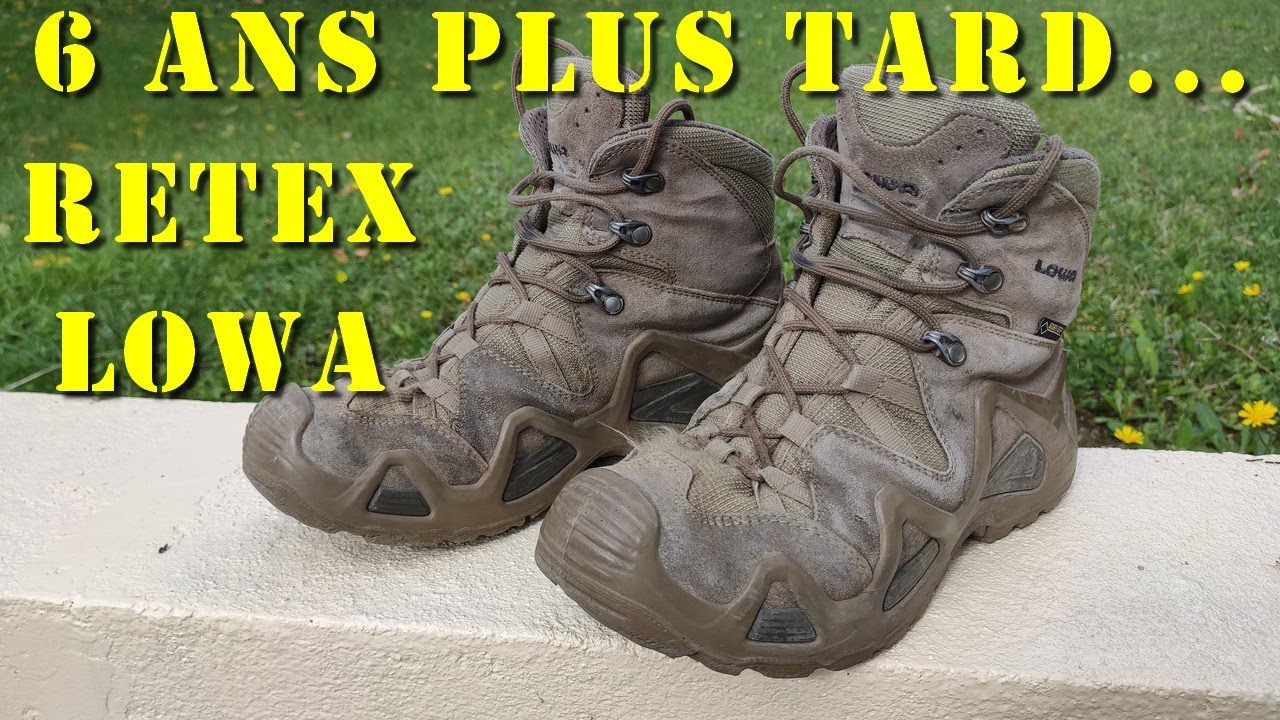 Gear - LOWA GTX MID TF - 6 ans plus tard...