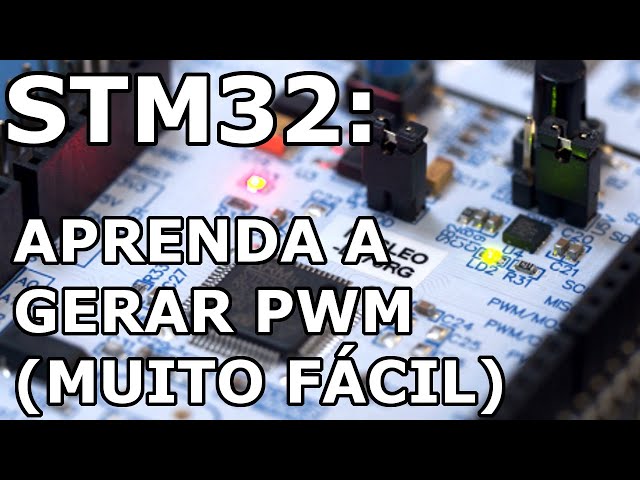 STM32: VEJA A FORMA MAIS SIMPLES DE GERAR PWM!