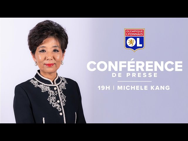 L'OL reste en Ligue 1 : Suivez en direct la conférence de presse de la présidente Michele Kang