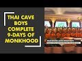 Thai cave boys complete nine days of monkhood