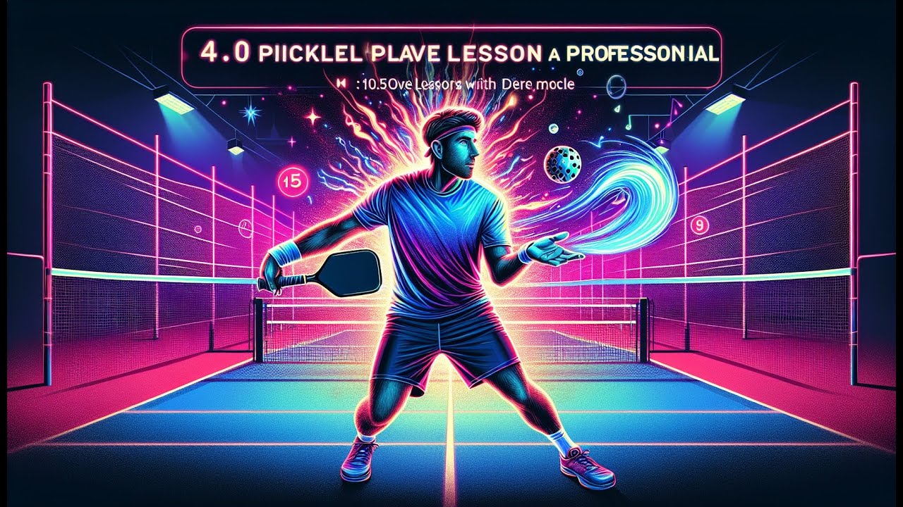 4.0 Pickleball Private Lesson with a Professional