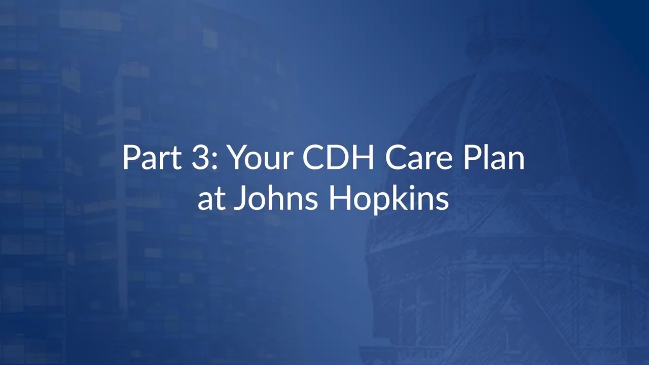 Understanding Congenital Diaphragmatic Hernia (CDH) Part 3 | Care Plan at Johns Hopkins