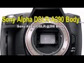 Sony Alpha DSLR A290 Body