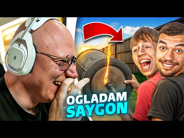 DZINOLD PŁACZE ZE ŚMIECHU PRZY NOWYM ODCINKU SAYGON!