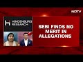 Hindenburg | Adani Group | SEBI Grants Clean-Chit To Adani Group In Hindenburg Report  - 00:00 min - News - Video
