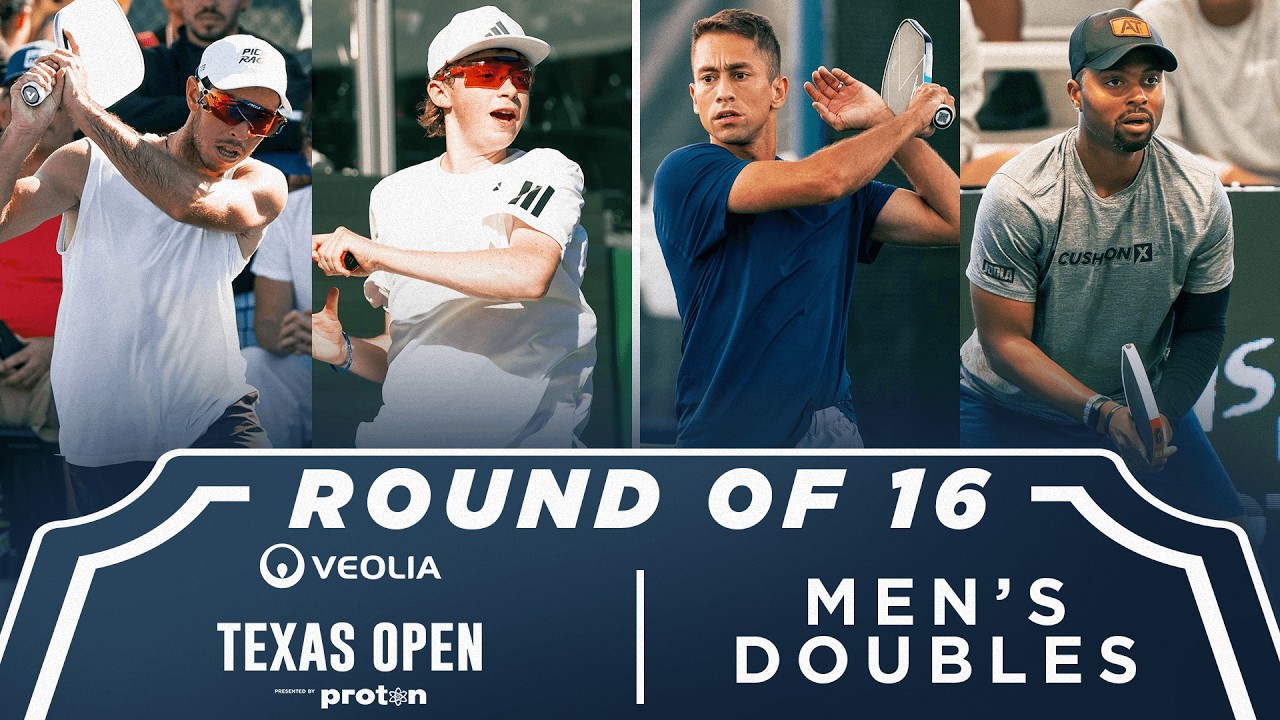 Johnson/Klinger vs Navratil/Young at the Veolia Texas Open