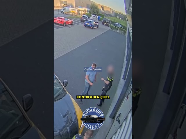 Yanan Arabaları Kurtarmaya Çalıştı Polis Biber Gazı Sıktı #porsche #ferrari  #summeronshorts