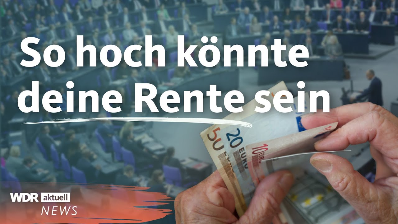 Rente mit 63, 67 oder 70: Das sind die neuen Pläne der Bundesregierung | WDR aktuell