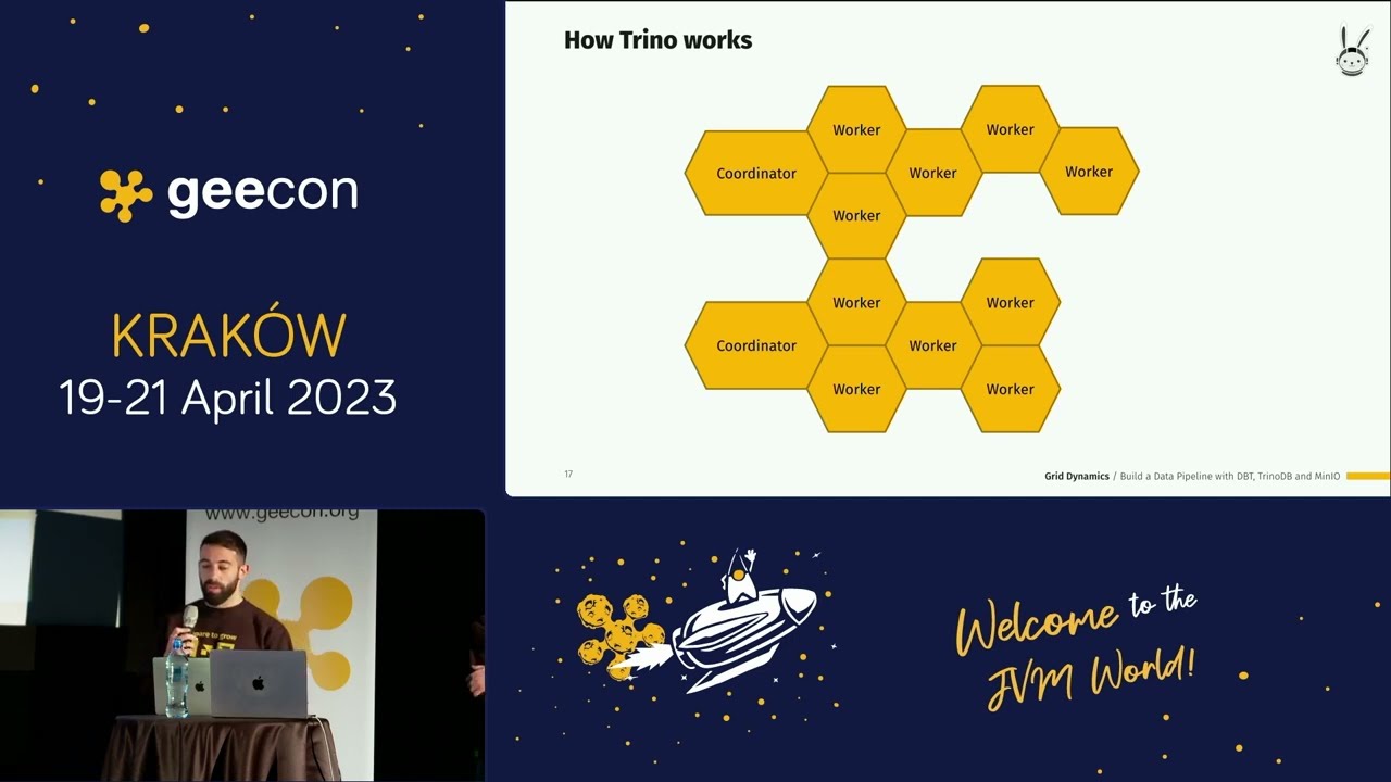 GeeCON 2023: Leuci, Calabrese - Cloud Agnostic Data Platform with DBT, Trino, Iceberg and MinIO