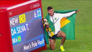 Um dia Dourado Thiago Braz relembra feito histórico nas Olimpíadas do Rio 2016