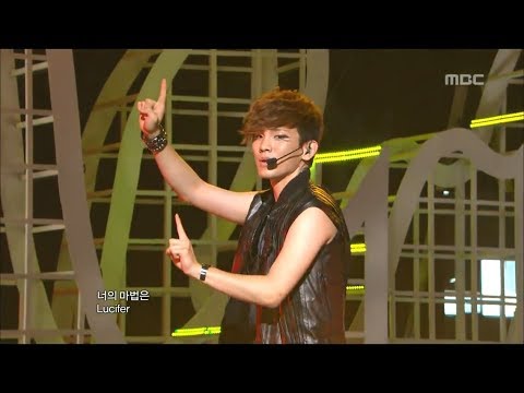 SHINee - Lucifer, 샤이니 - 루시퍼, Music Core 20100828