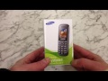 Samsung E1200 Unboxing and Review