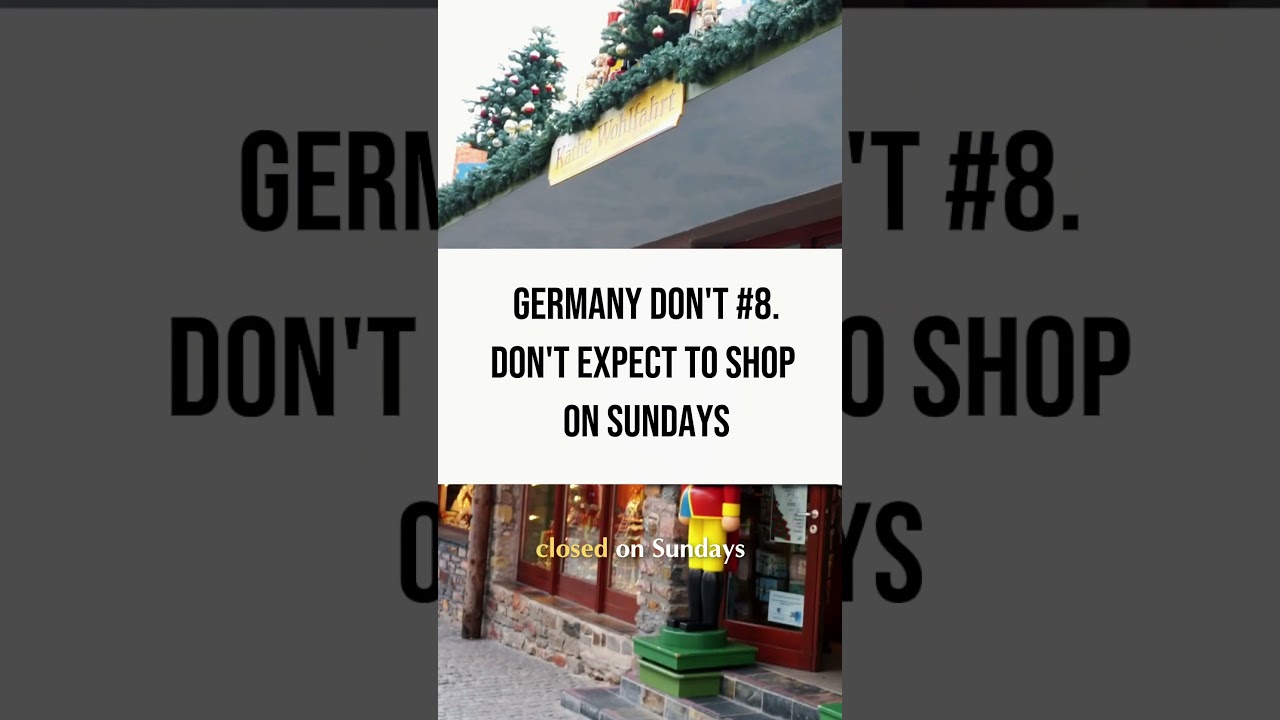 Card is popular, but don't forget to have cash in Germany. The Don'ts of Germany (part 2)