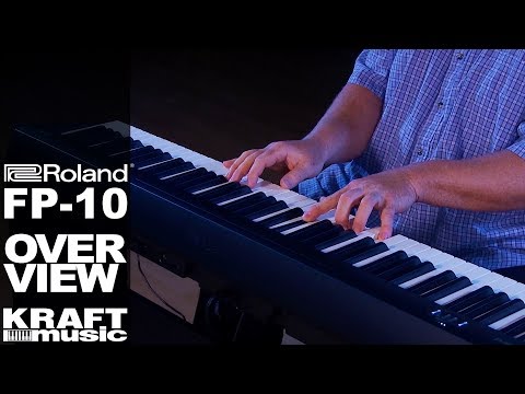 video Roland FP-10 Digital Piano