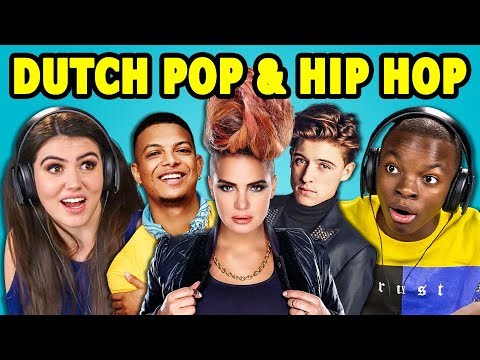 TEENS REACT TO DUTCH POP & HIP HOP SONGS (NEDERPOP, NEDERHOP)