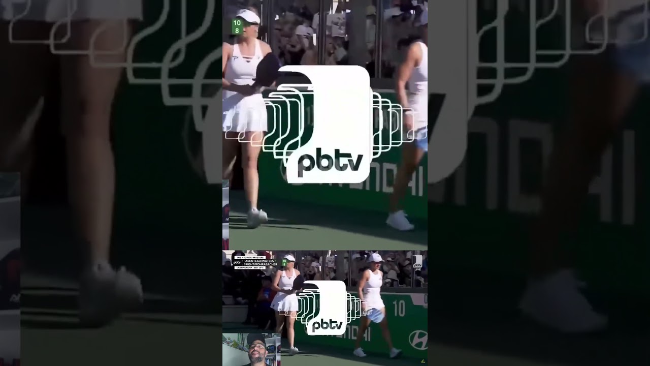 REACT 02 PT 05 |#pickleball #pickleballislife #shorts #short #sport #sports #tennis #esporte