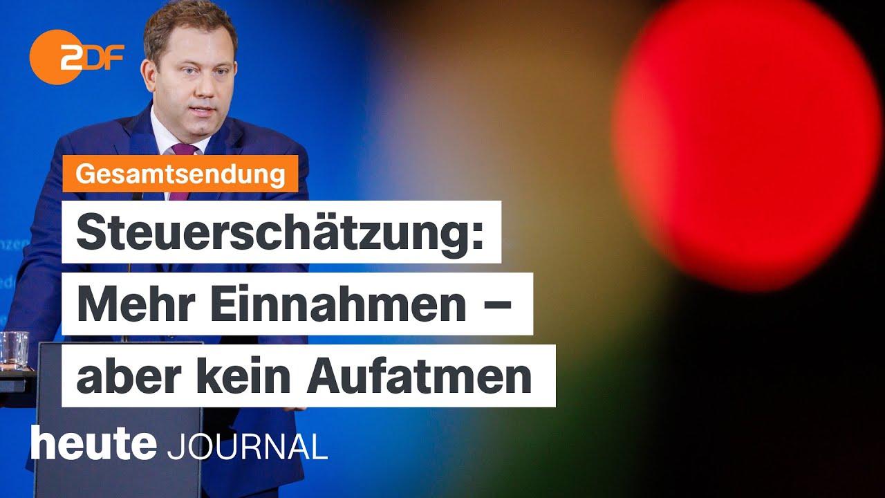 heute journal vom 23.10.2025 Steuergeld, EU-Sanktionen, ungarische Opposition im Aufwind