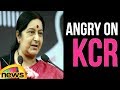 Sushma Swaraj flays KCR for family rule in Telangana