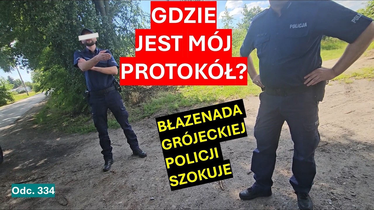 Policjanci z Grójca kłamią i zaniedbują obowiązki w sposób porażający i z premedytacją? #334