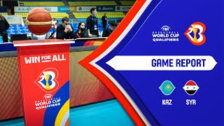 Квалификация на Кубок Мира 2023 - 1-й раунд: Репортаж с матча - Казахстан vs Сирия