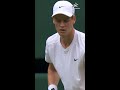 Wimbledon 2024 | Jannik Sinner wins Game 3 to take the lead  | #WimbledonOnStar