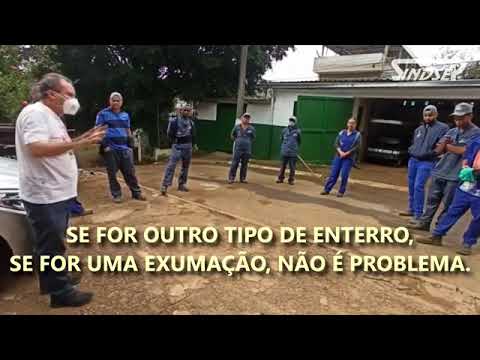 Sindep dialoga com trabalhadores do Cemitério Itaquera sobre o uso do macacão