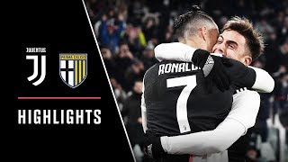 HIGHLIGHTS: Juventus vs Parma - 2-1 - Cristiano Ronaldo at the double!