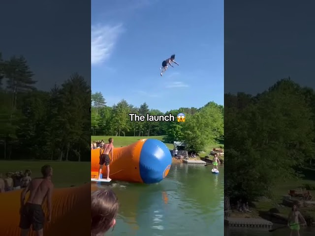 He got launched 🤣 (via @sender_land/IG)
