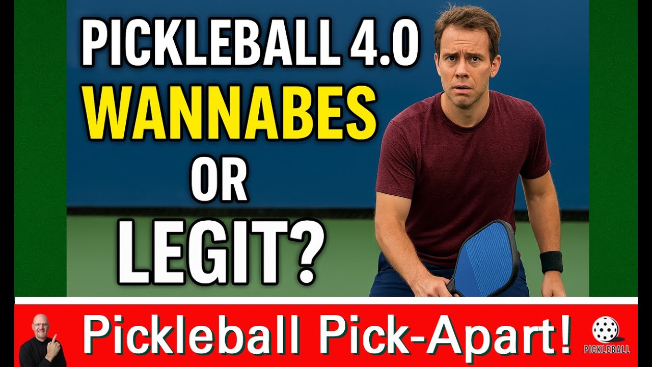 Pickleball! They Consider Themselves 4.0! Are They?