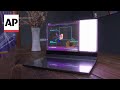 Laptop with transparent screen combines AI and augmented reality